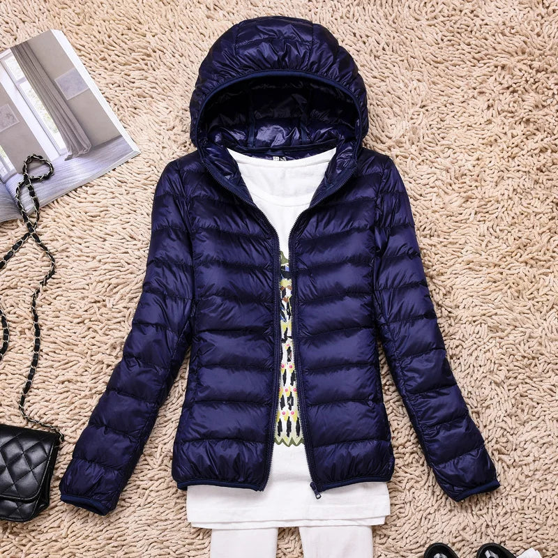 Elarova | Ultraleichte Daunenjacke