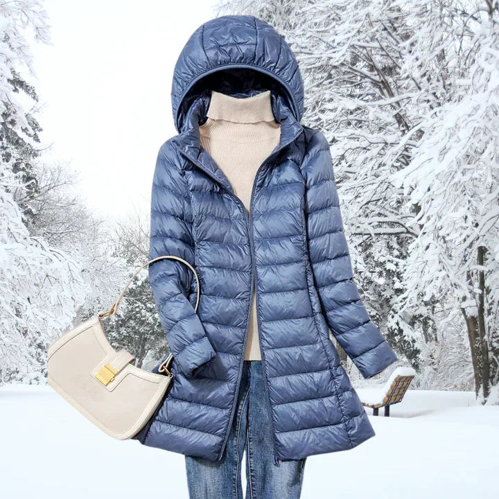 Elarova | Ultraleichte Daunenjacke für den Winter