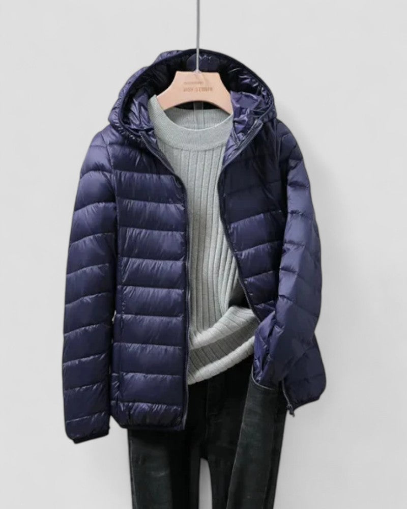 Elarova | Ultraleichte, winddichte Pufferjacke für Damen
