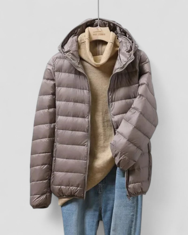 Elarova | Ultraleichte, winddichte Pufferjacke für Damen