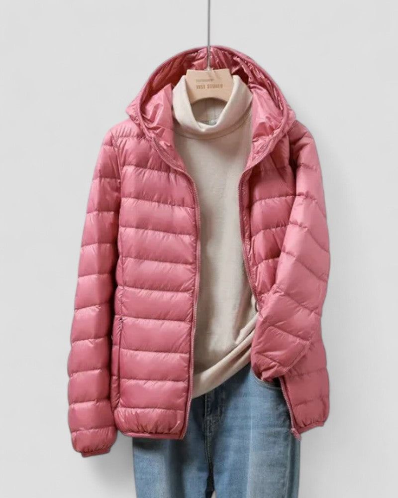 Elarova | Ultraleichte, winddichte Pufferjacke für Damen