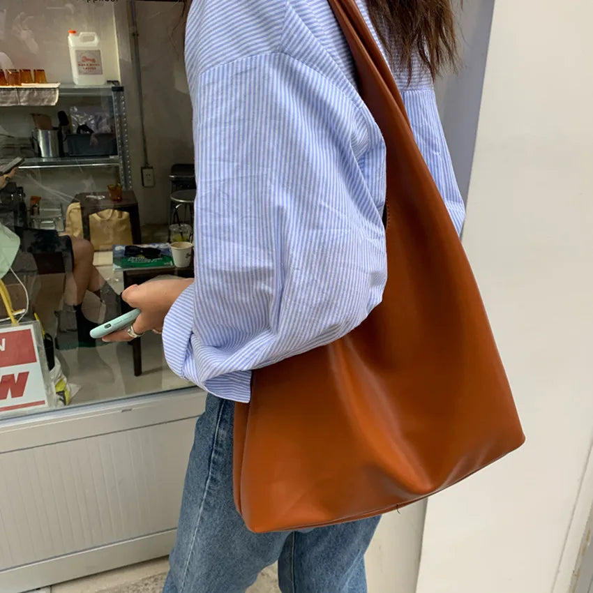 Elarova | Umhängetasche Damen Weiches PU-Leder Modernes Design