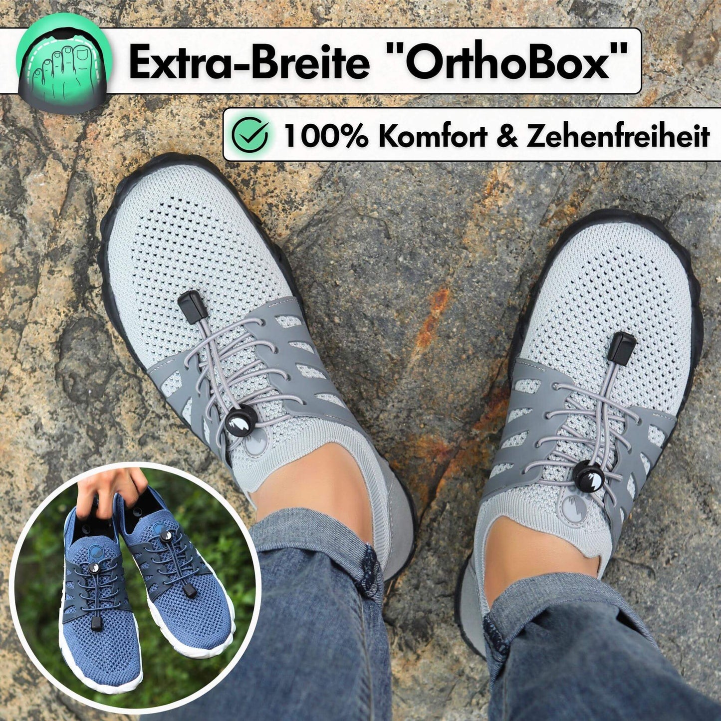Elarova | Unisex Barfußschuhe Atmungsaktiv & Ultraleicht