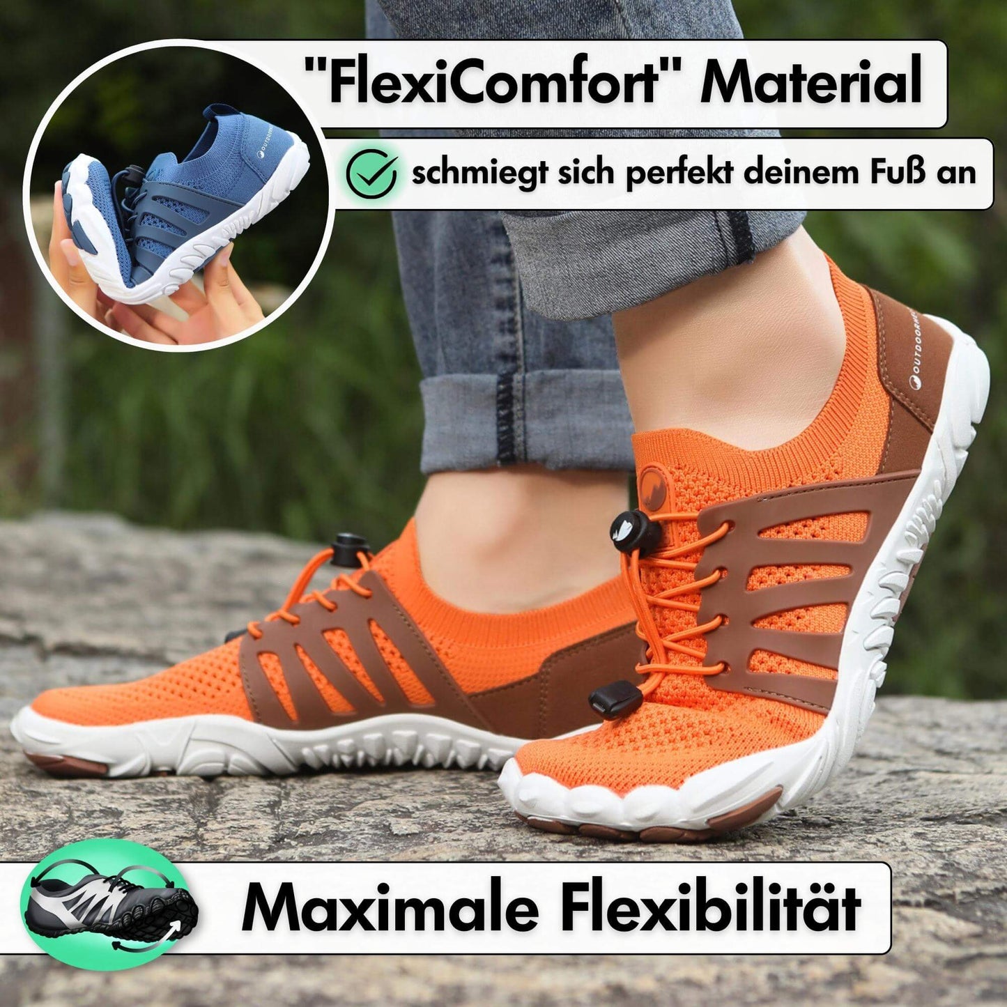 Elarova | Unisex Barfußschuhe Atmungsaktiv & Ultraleicht