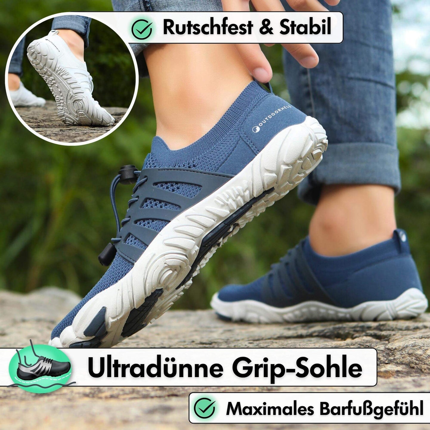Elarova | Unisex Barfußschuhe Atmungsaktiv & Ultraleicht