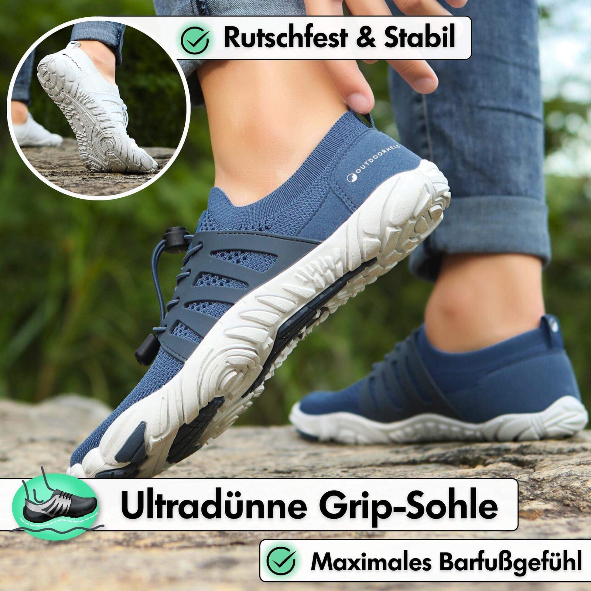 Elarova | Unisex Barfußschuhe Atmungsaktiv & Ultraleicht