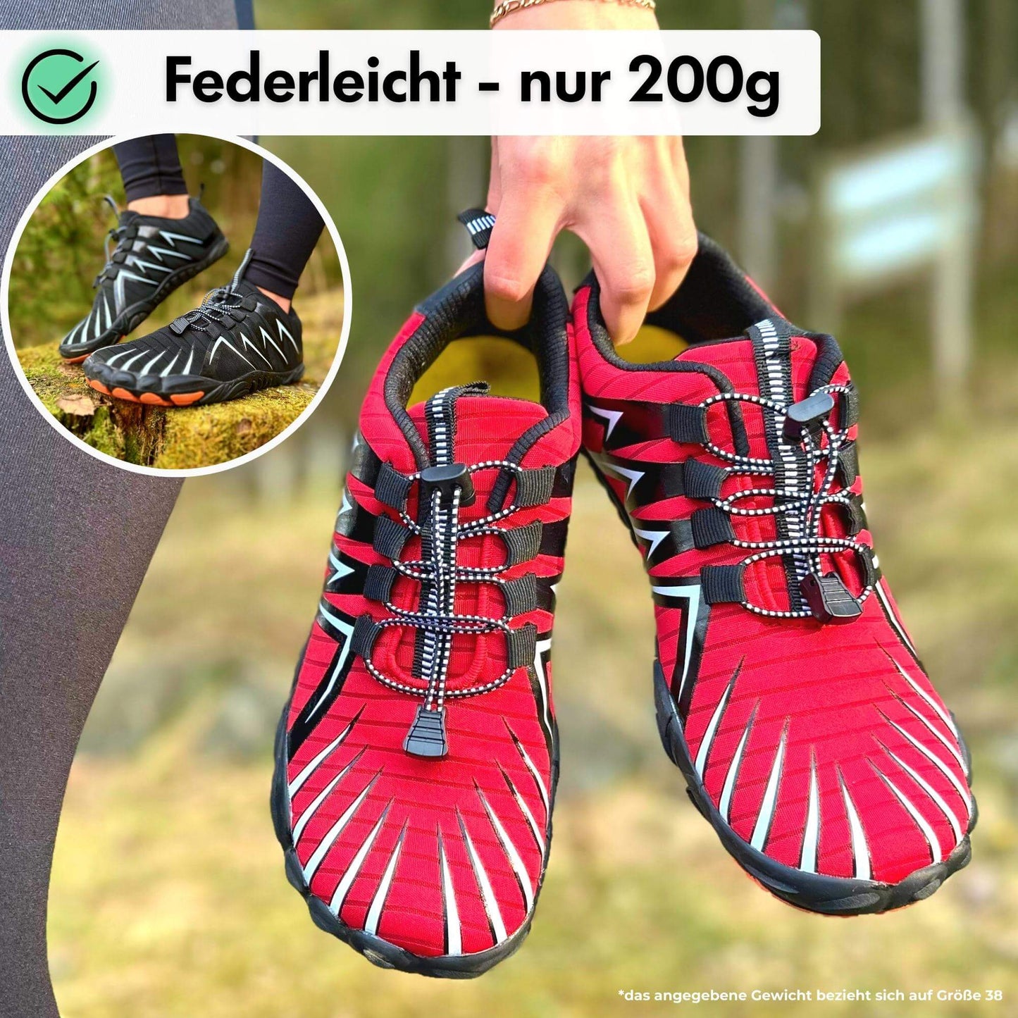Elarova | Unisex Barfußschuhe Flexibel & Atmungsaktiv für Komfort
