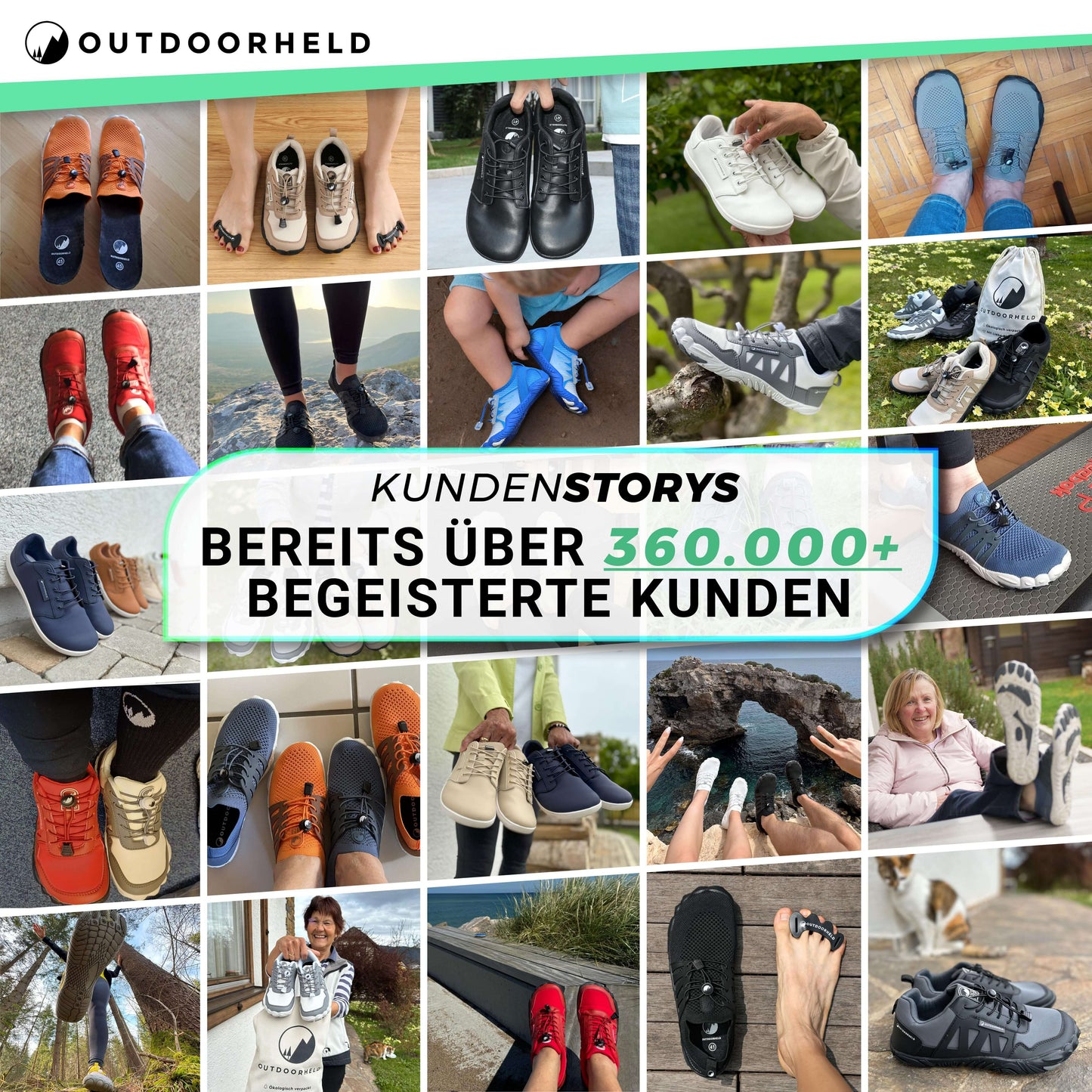 Elarova | Unisex Barfußschuhe Flexibel & Atmungsaktiv für Outdoor-Aktivitäten