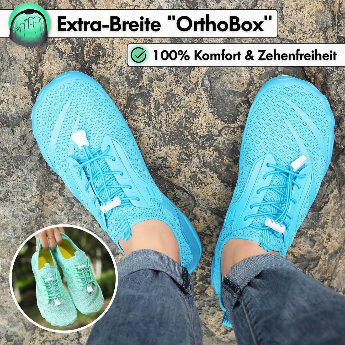 Elarova | Unisex Barfußschuhe Flexible Anpassung & Atmungsaktives Design