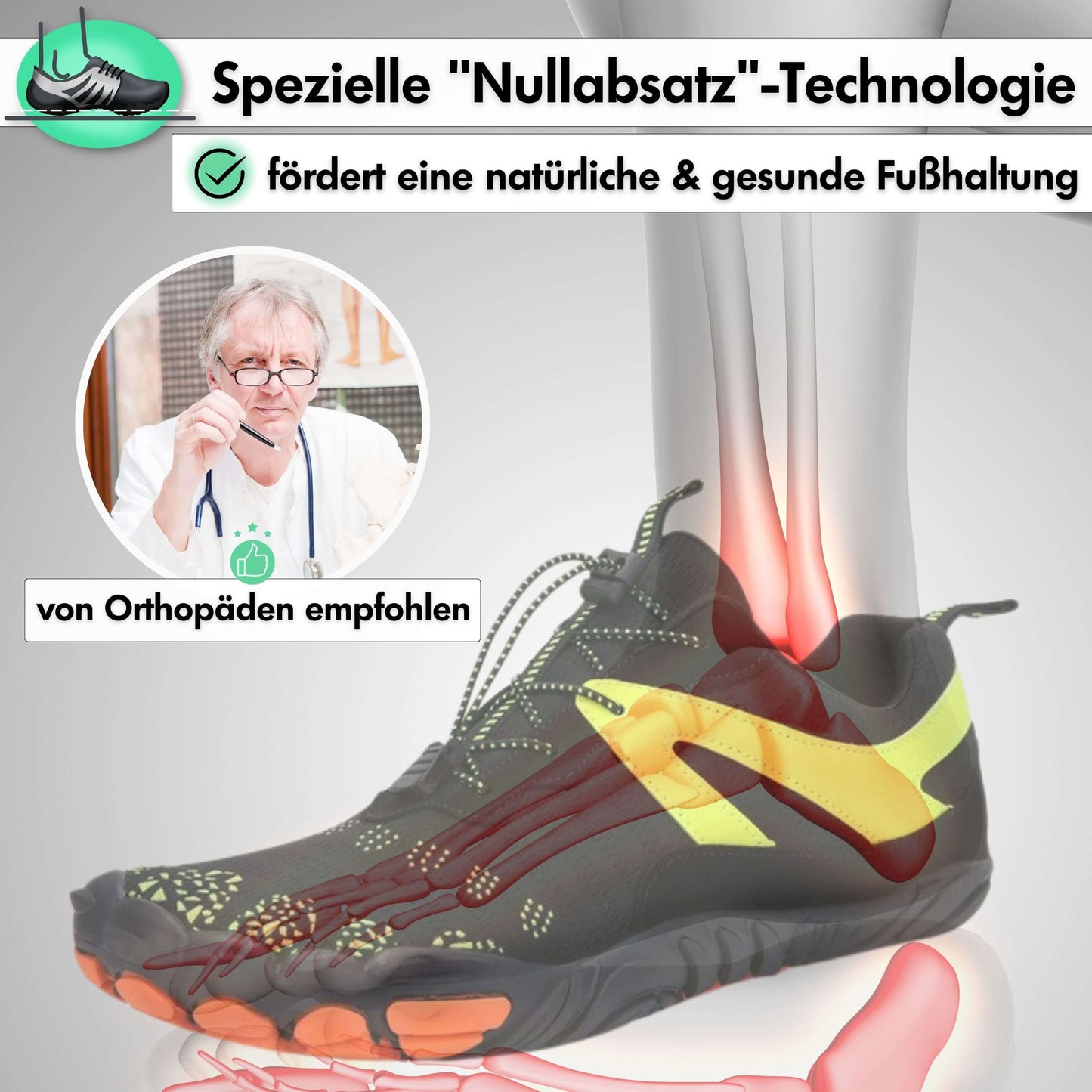 Elarova | Unisex Barfußschuhe Für Maximale Bewegungsfreiheit & Komfort