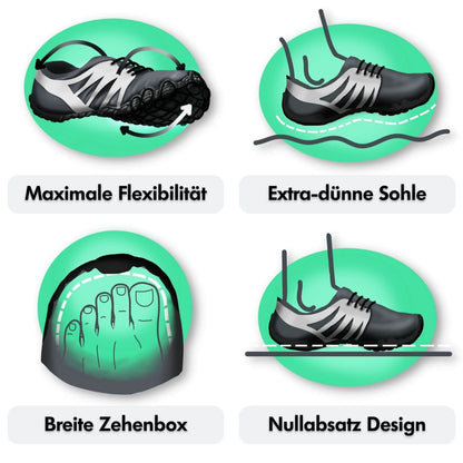 Elarova | Unisex Barfußschuhe Mit Extrem Flexibler Passform & Komfort