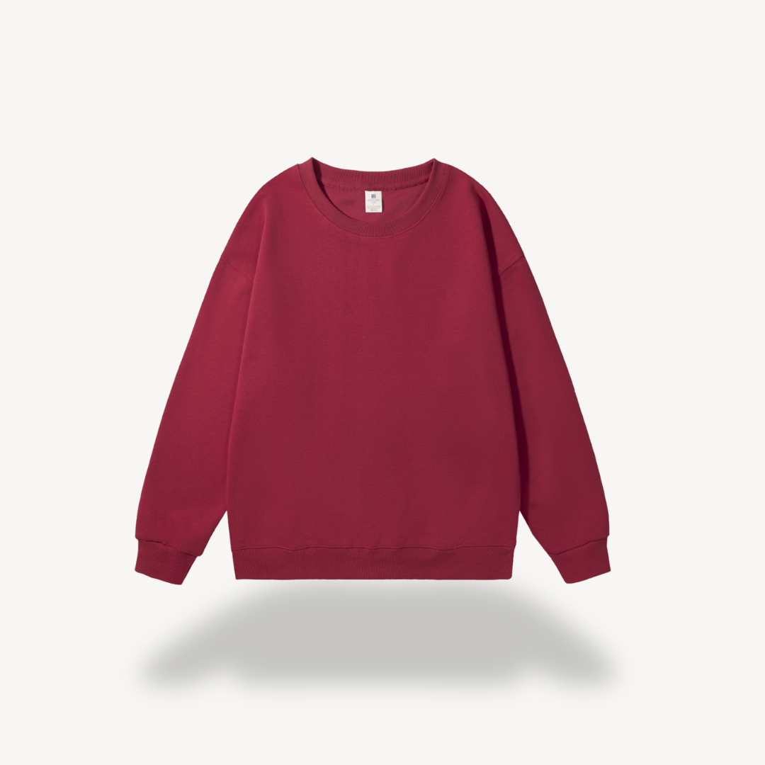 Elarova | Unisex Fleece Rundhals-Sweatshirt