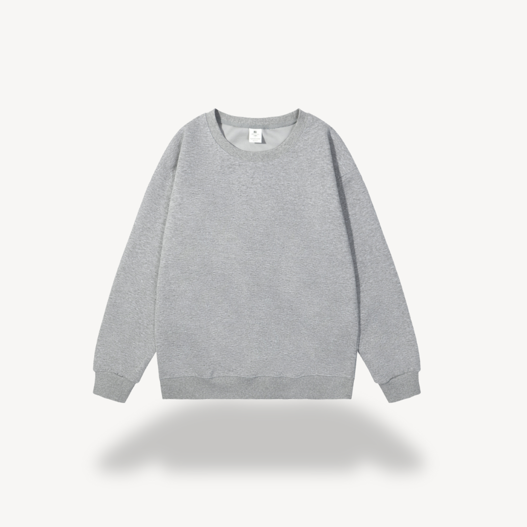 Elarova | Unisex Fleece Rundhals-Sweatshirt