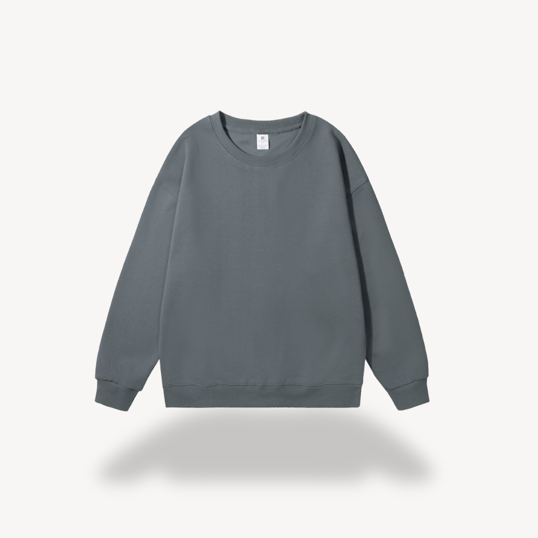 Elarova | Unisex Fleece Rundhals-Sweatshirt