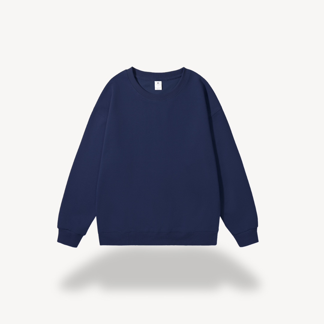 Elarova | Unisex Fleece Rundhals-Sweatshirt