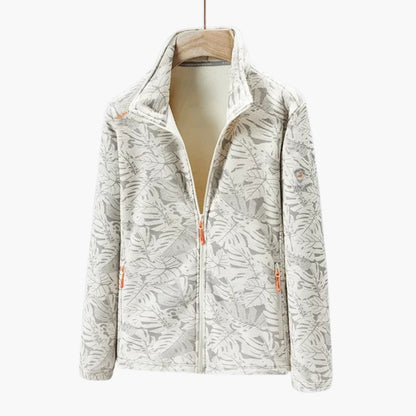 Elarova | Unisex Jacke mit Reißverschluss und Stehkragen