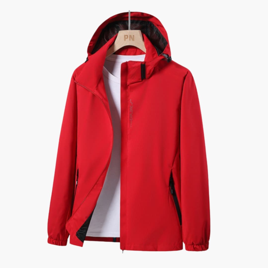 Elarova | Unisex-Jacke mit hohem Kragen und langen Ärmeln