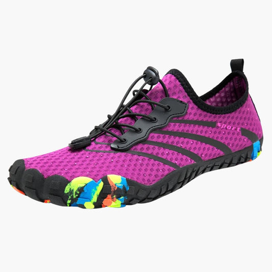 Elarova | Unisex-Schuhe mit Mesh-Obermaterial und Gummiaußensohle