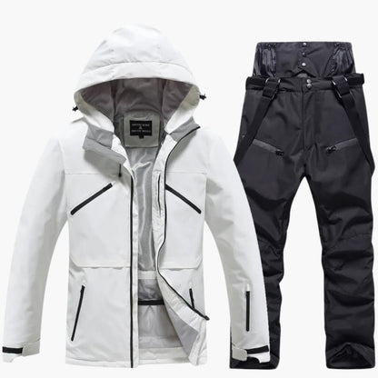 Elarova | Unisex Skianzug mit Kapuzenjacke und passender Hose