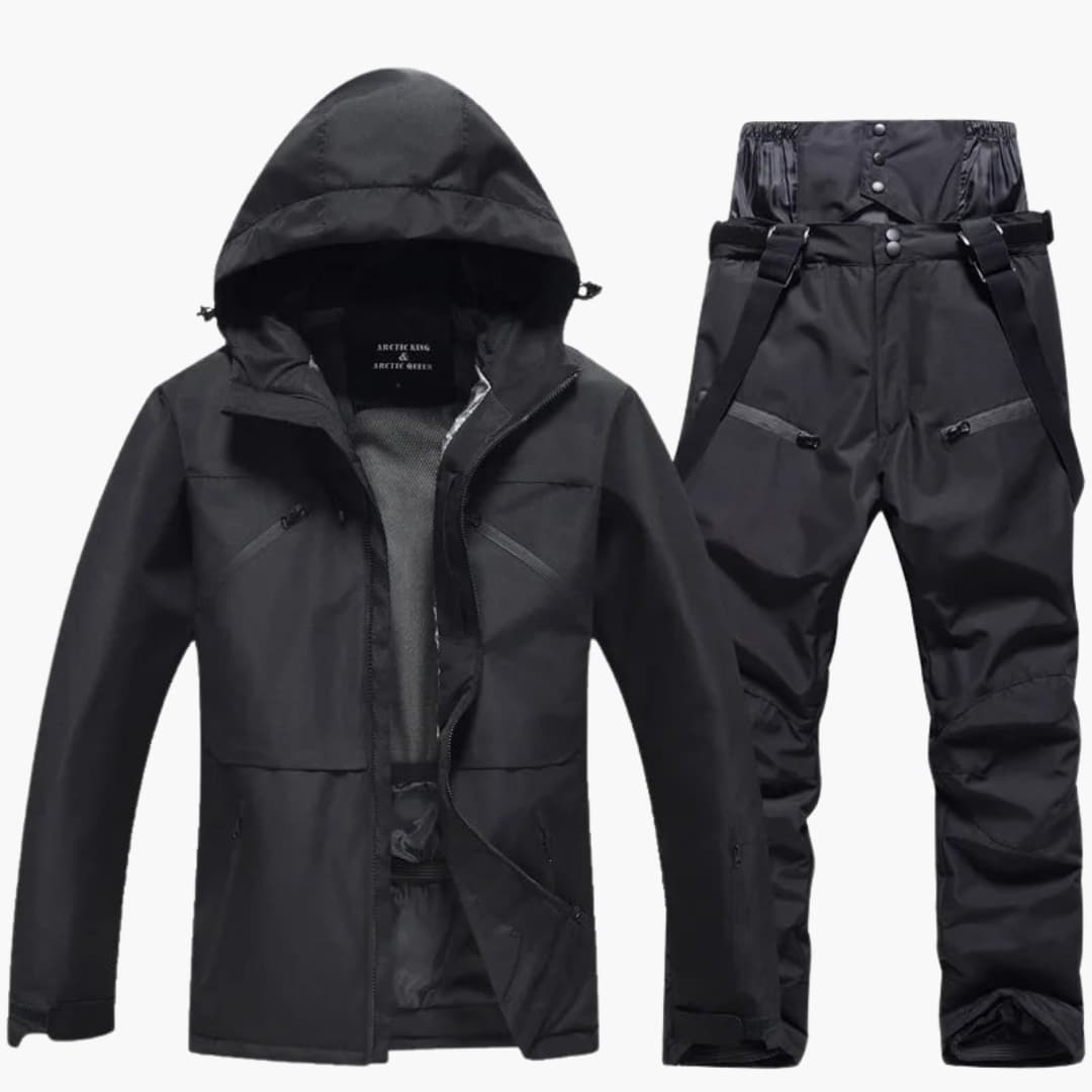 Elarova | Unisex Skianzug mit Kapuzenjacke und passender Hose