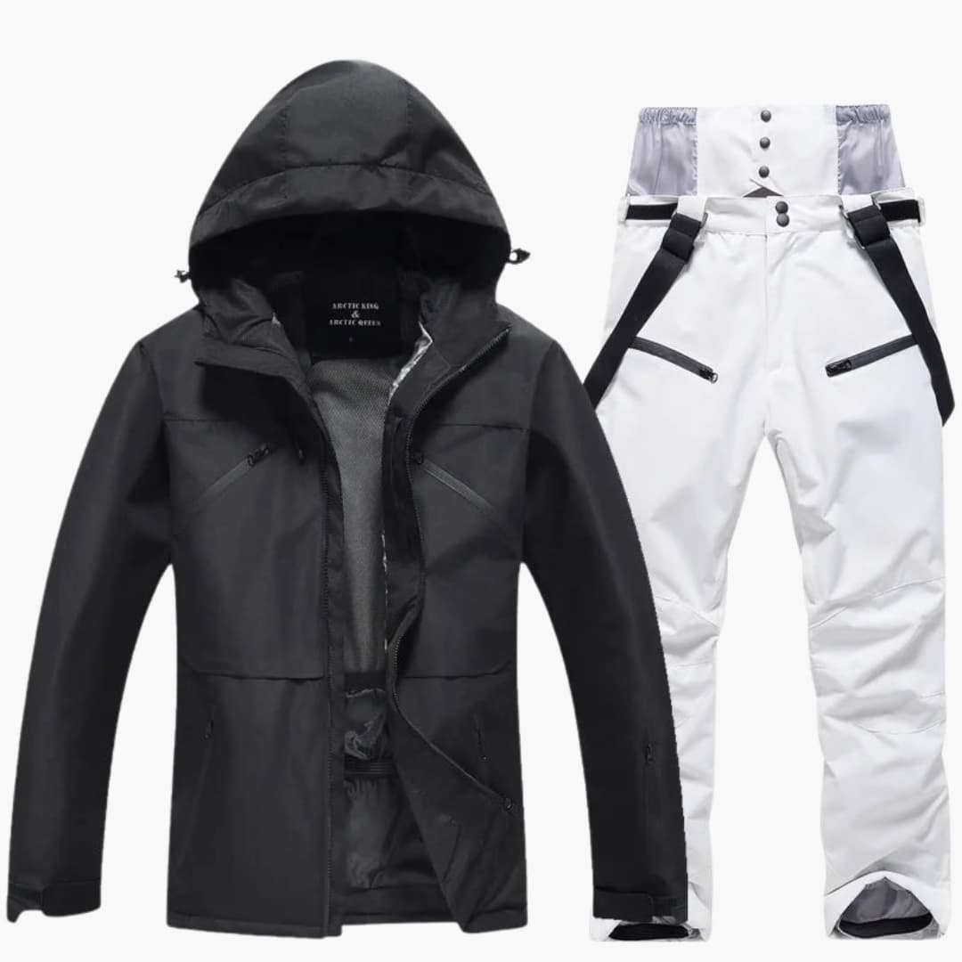 Elarova | Unisex Skianzug mit Kapuzenjacke und passender Hose
