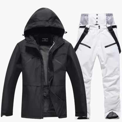 Elarova | Unisex Skianzug mit Kapuzenjacke und passender Hose