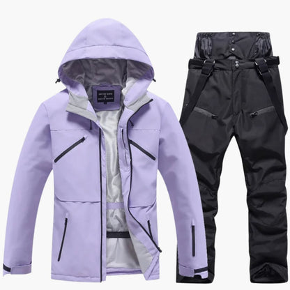 Elarova | Unisex Skianzug mit Kapuzenjacke und passender Hose