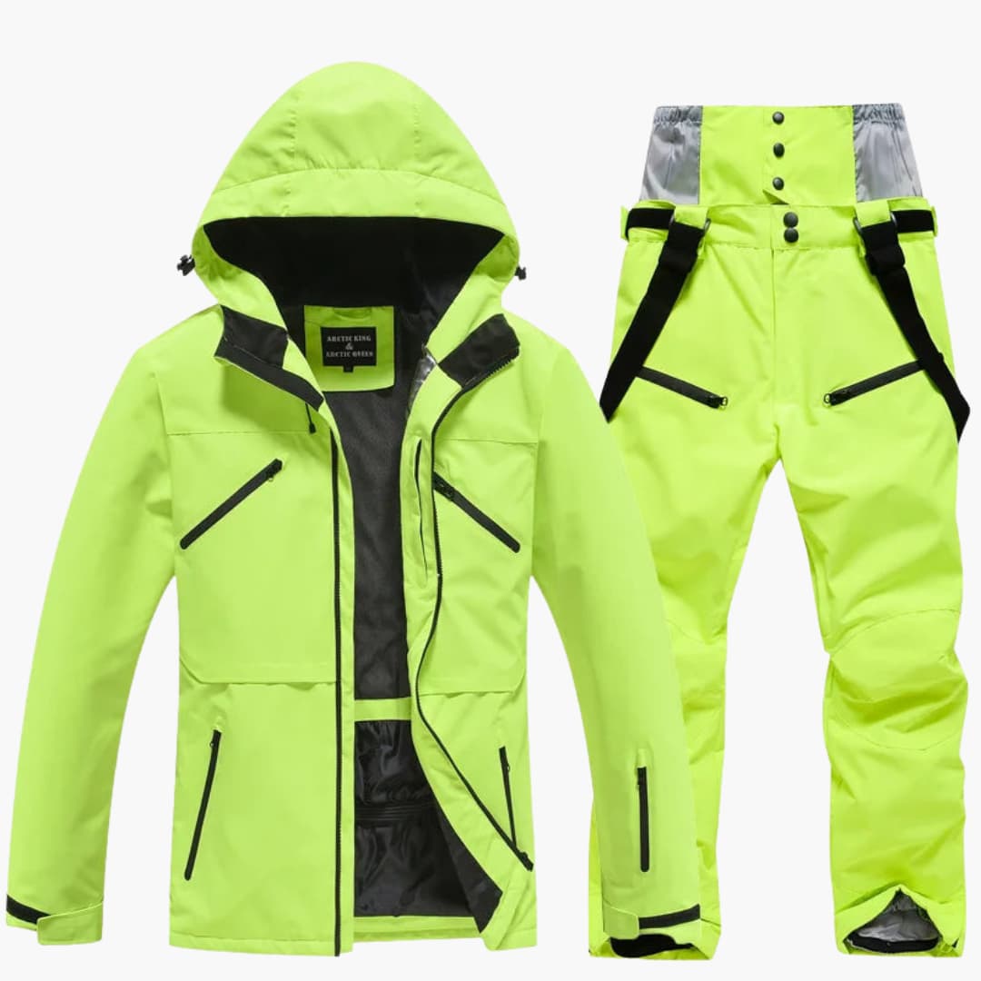 Elarova | Unisex Skianzug mit Kapuzenjacke und passender Hose