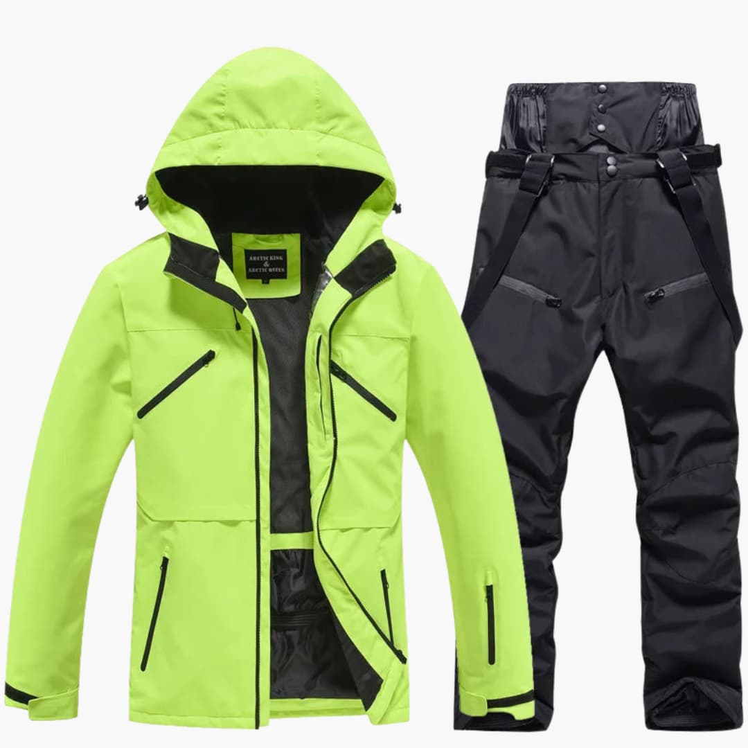 Elarova | Unisex Skianzug mit Kapuzenjacke und passender Hose