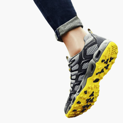Elarova | Unisex Wanderschuhe mit Mesh Obermaterial und strukturierter Sohle