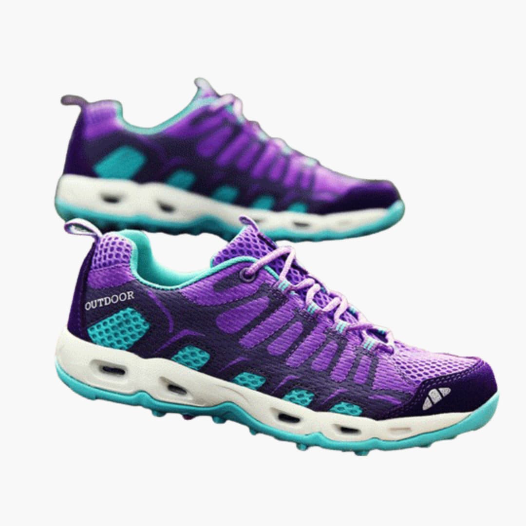 Elarova | Unisex Wanderschuhe mit Mesh Obermaterial und strukturierter Sohle