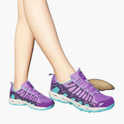 Elarova | Unisex Wanderschuhe mit Mesh Obermaterial und strukturierter Sohle