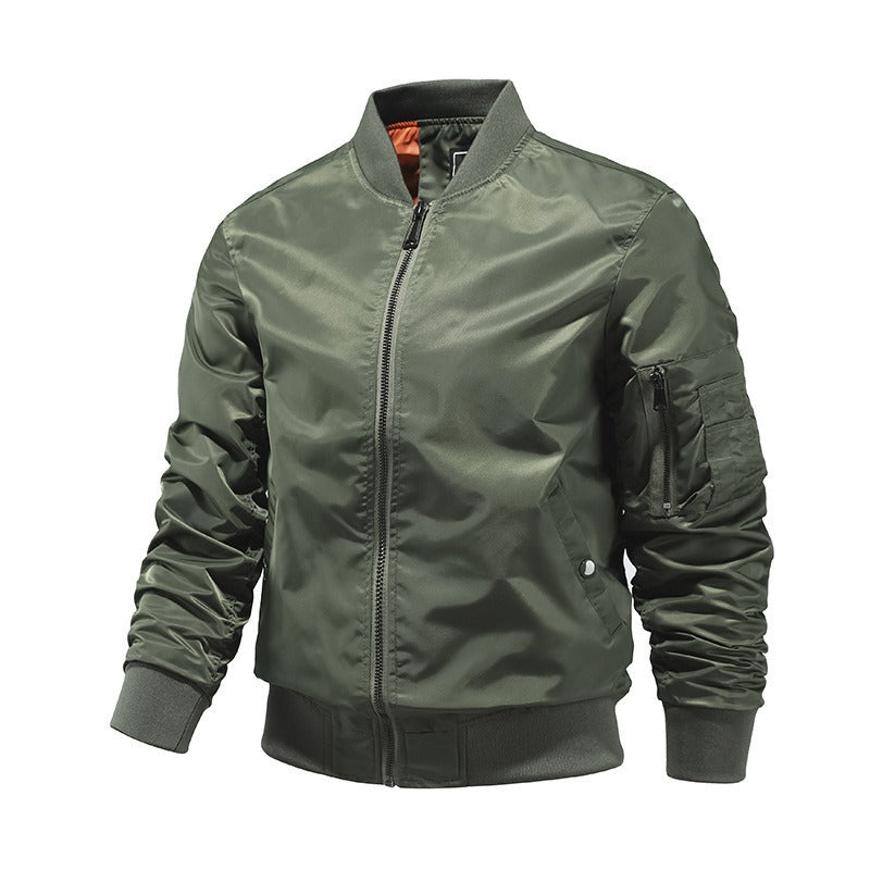Elarova | Urban Military Bomberjacke Mit Reißverschlusstaschen Für Herren