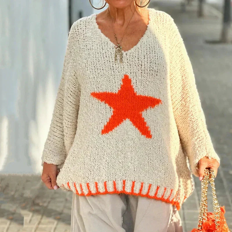 Elarova | VAusschnitt Strickpullover