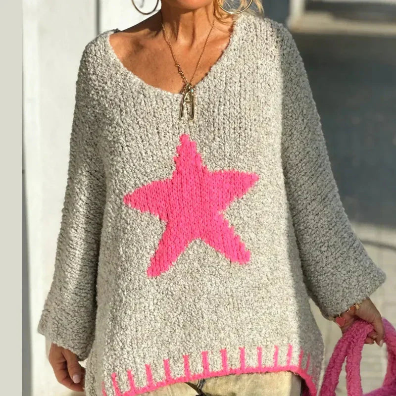 Elarova | VAusschnitt Strickpullover