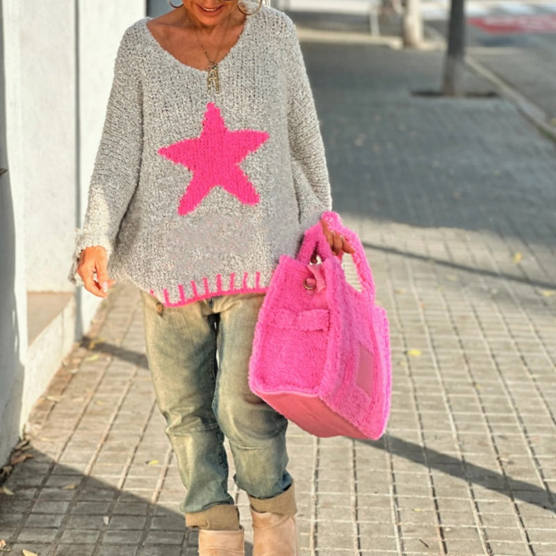 Elarova | VAusschnitt Strickpullover