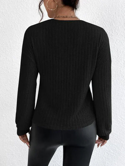 Elarova | VAusschnittCrossoverPullover Für Mühelosen Stil Für Frauen