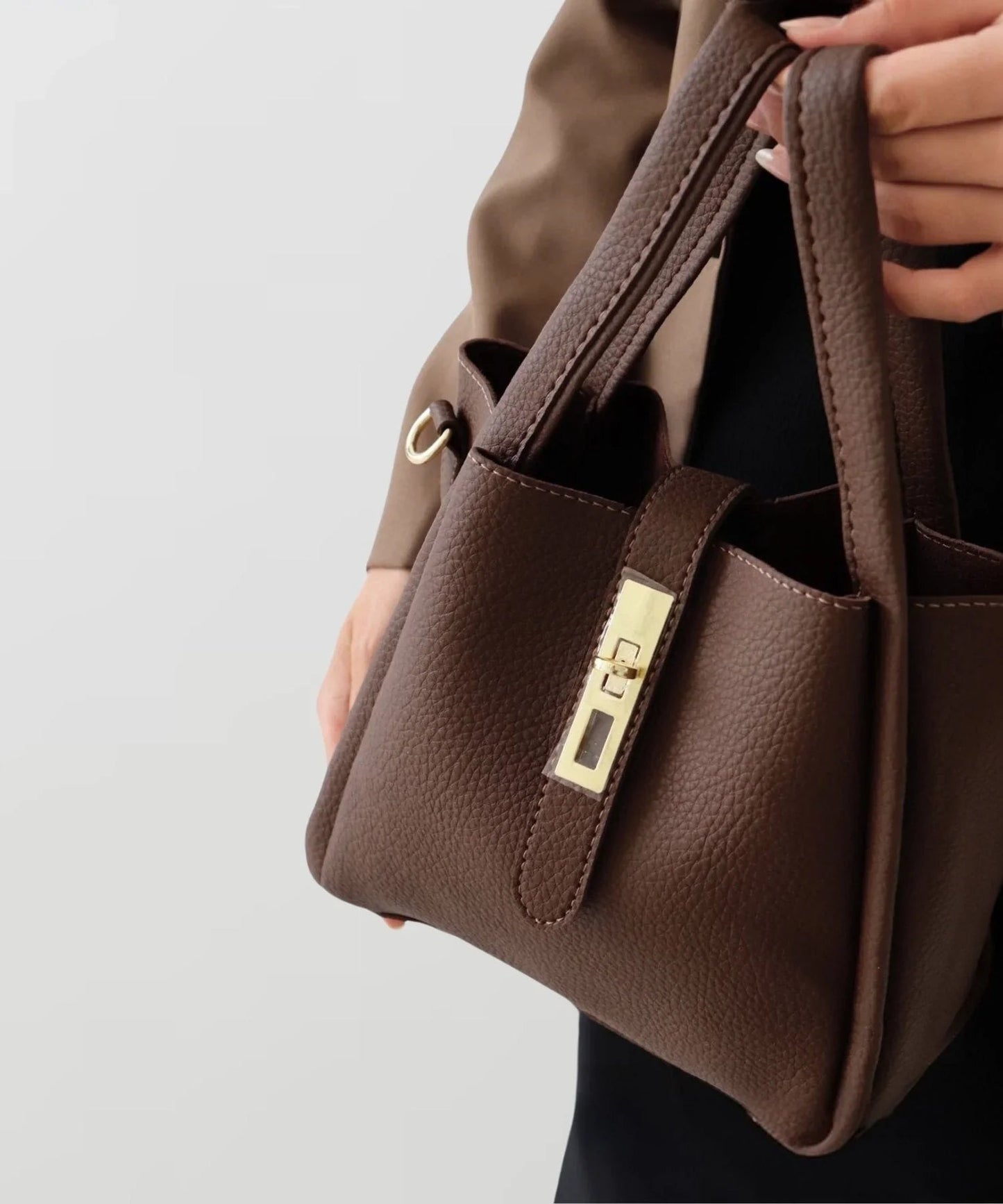Elarova | Vegane Handtasche Damen Mit Verstellbarem Riemen, Nachhaltig