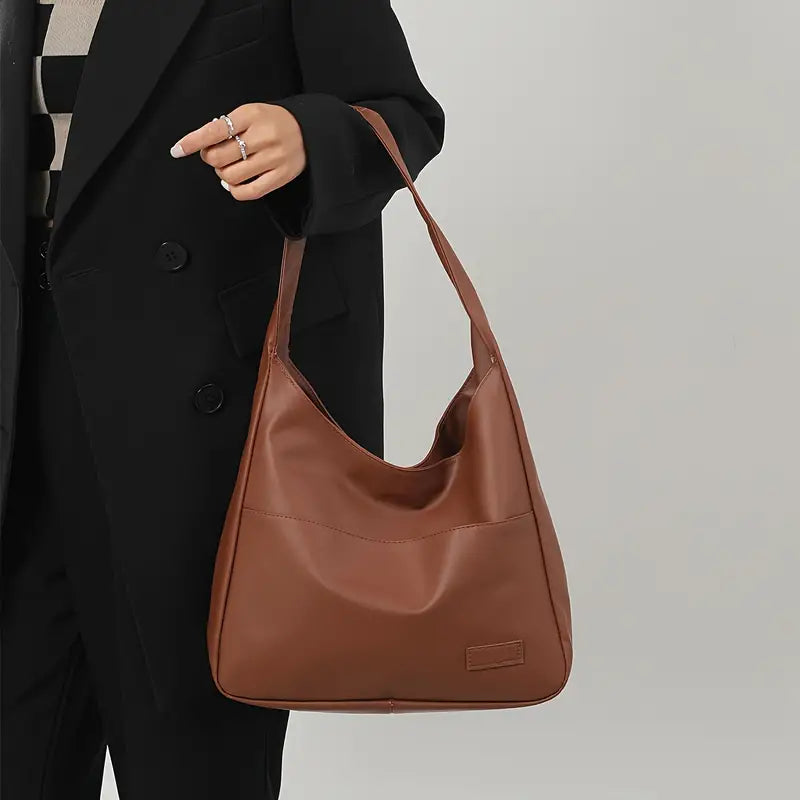 Elarova | Vegane Leder Hobo Tasche Stilvoll und Nachhaltig für Damen