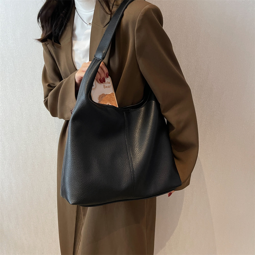Elarova | Vegane Leder Hobo Tasche für Damen Stilvolle und nachhaltige Handtasche