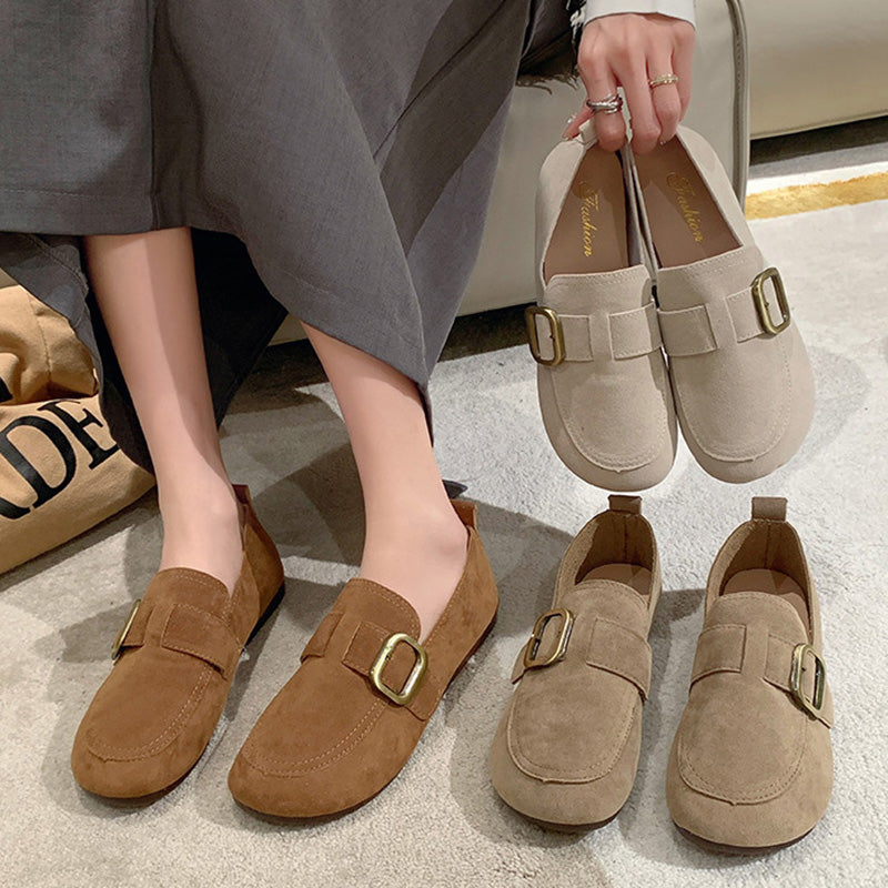 Elarova | Vintage Bequeme Slip-On-Schuhe