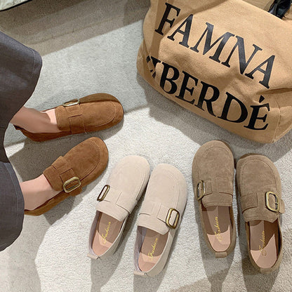 Elarova | Vintage Bequeme Slip-On-Schuhe