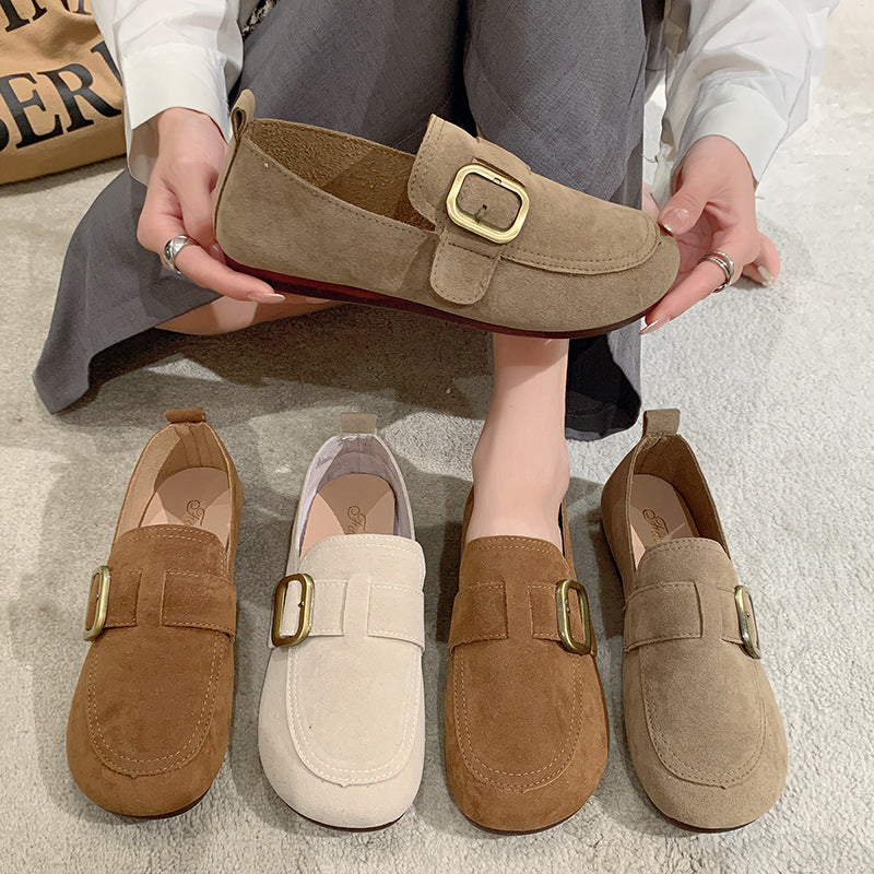 Elarova | Vintage Bequeme Slip-On-Schuhe