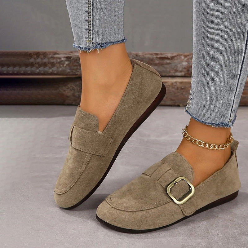 Elarova | Vintage Bequeme Slip-On-Schuhe