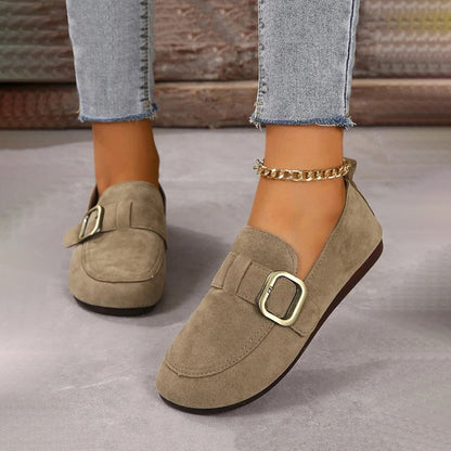 Elarova | Vintage Bequeme Slip-On-Schuhe
