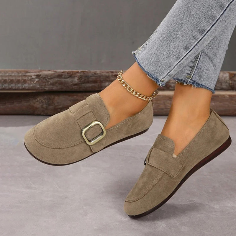 Elarova | Vintage Bequeme Slip-On-Schuhe