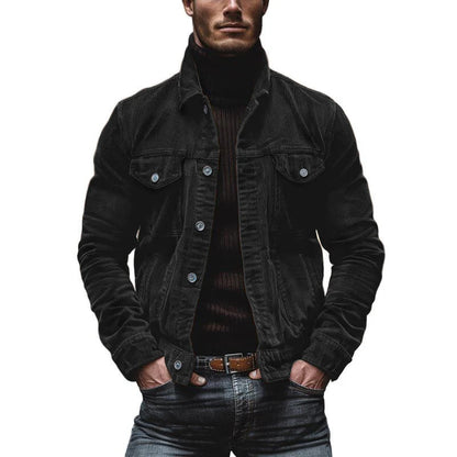 Elarova | Vintage-Jacke mit Mehreren Brusttaschen für Herren