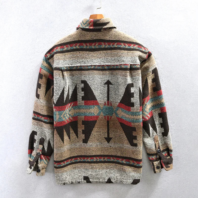 Elarova | Vintage Langärmelige Jacke für Herren