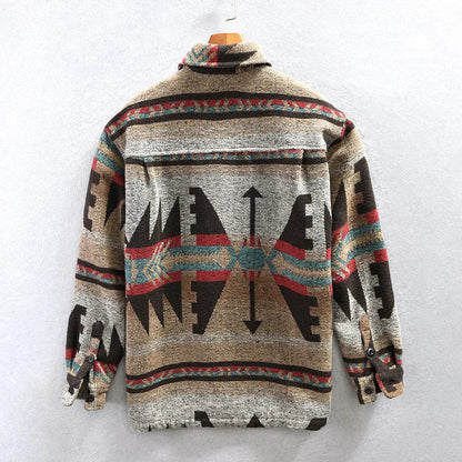 Elarova | Vintage Langärmelige Jacke für Herren