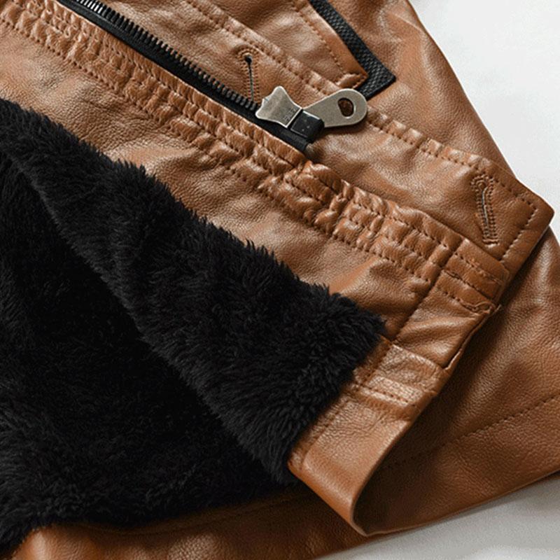 Elarova | Vintage-Mantel mit mehreren Taschen für Herren